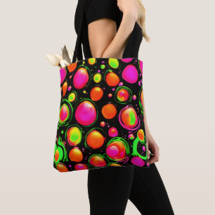 Vibrant Sphere Ballet Tote Bag