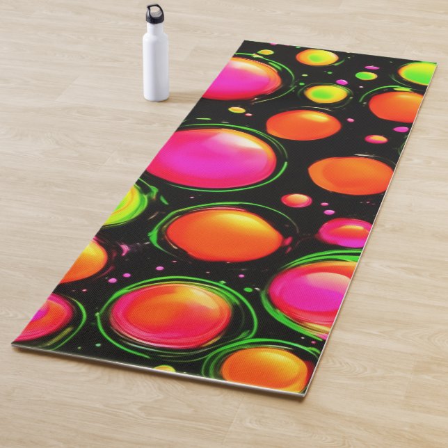 Vibrant Sphere Ballet Yoga Mat (In Situ)