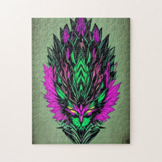 Vibrant Sphinx in Shadows Puzzle – 252 Pieces