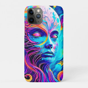 Vibrant Spirit Face Design iPhone 11 Pro Case