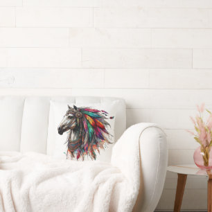 Vibrant Spirit Throw Pillow