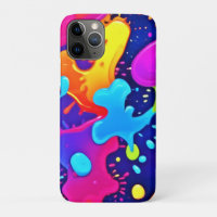Vibrant Splash of Colour Art Explosion