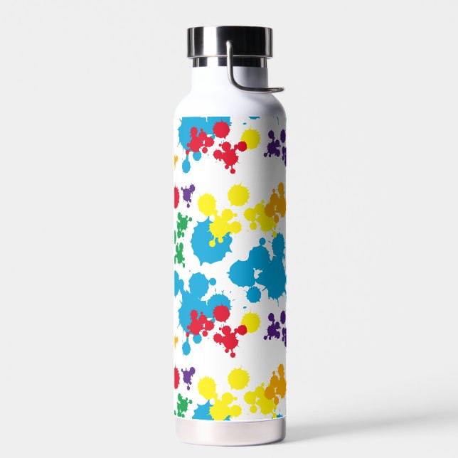 Vibrant Splatter Bottle (Left)