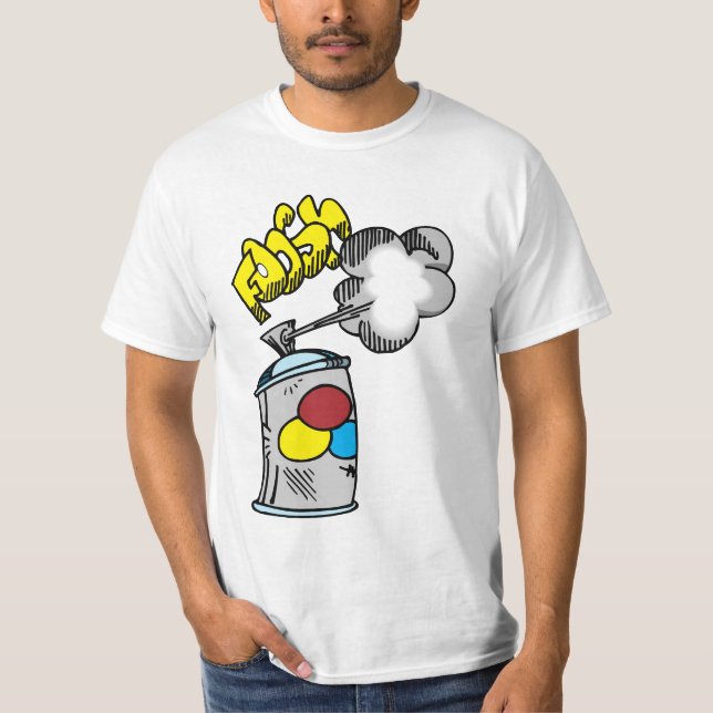 "Vibrant Spray Paint for Creative Projects and Art T-Shirt (Front)