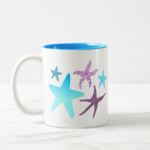 Vibrant Starfish Mug