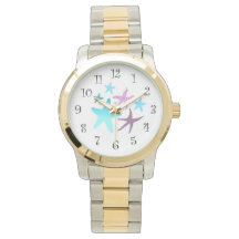 Vibrant Starfish Watch