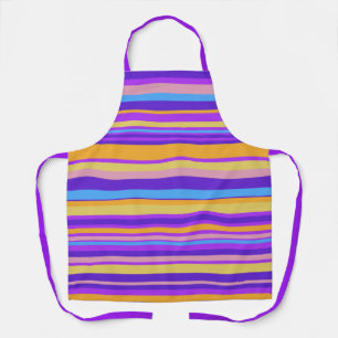Vibrant Stripes Apron