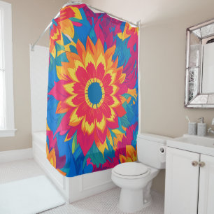 Vibrant Stylish Multicolored Floral Decorative