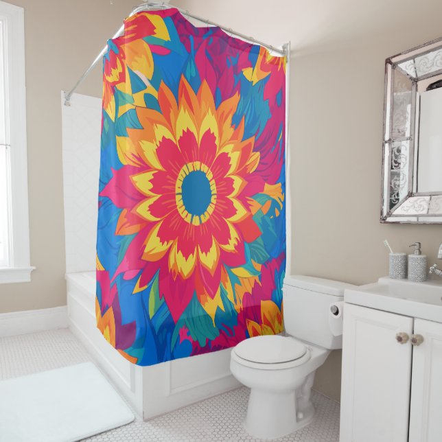 Vibrant Stylish Multicolored Floral Decorative (In Situ)