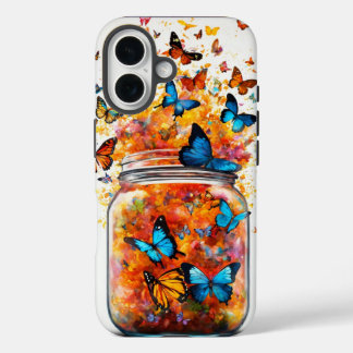 Vibrant Summer Butterfly iPhone Case