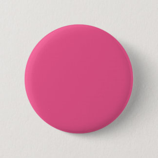 Vibrant Summer Solid Pink Minimalist Colour Block 2 Inch Round Button