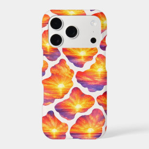 Vibrant Sunrise Ocean Pattern