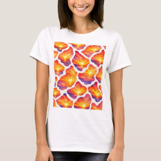 Vibrant Sunrise Ocean Pattern T-Shirt