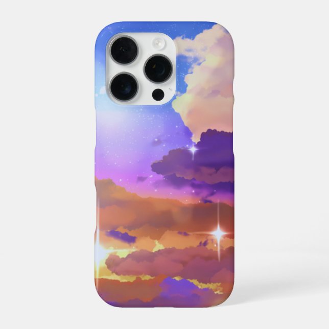 Vibrant Sunset iPhone 16 Pro Case  (Back)