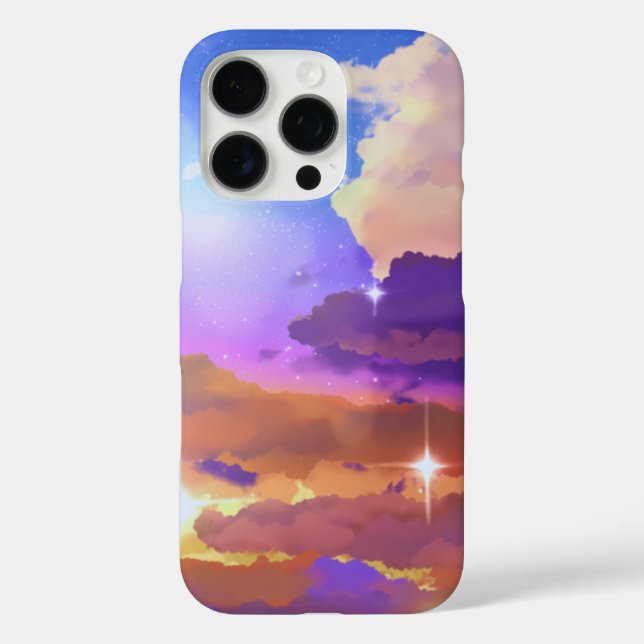 Vibrant Sunset iPhone 16 Pro Case  (Back)