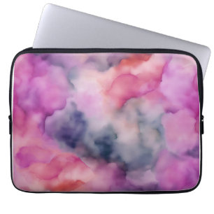 Vibrant Swirls Marble Laptop Sleeve