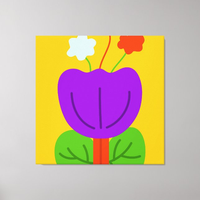 Vibrant Tones Canvas Print (Front)