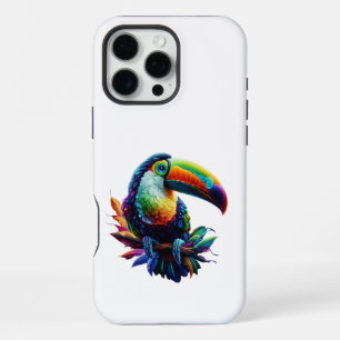 Vibrant Toucan Bird – Tropical Nature Art iPhone 16 Pro Max Case
