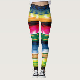Vibrant Traditionnel Cuisine Mexicaine Leggings