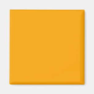 Vibrant Traffic Yellow Decor You Can Customize Magnet