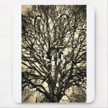 Vibrant tree Mousepad