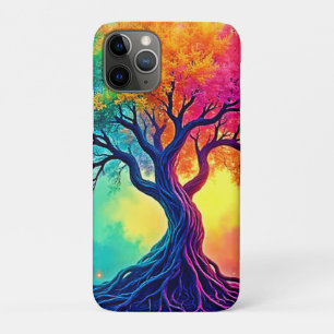 Vibrant Tree of Life: Roots of Hope Design  iPhone 11 Pro Case