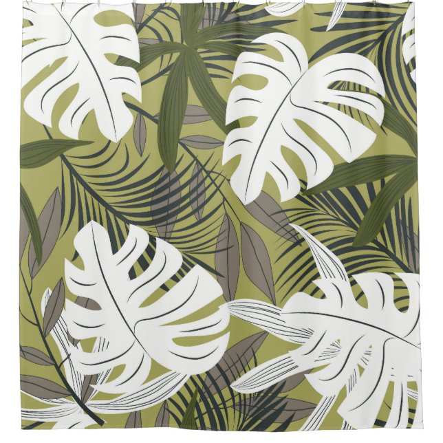 Vibrant Tropical Leaves Pattern (Front)