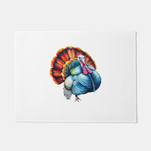 Vibrant Turkey Pride Art Classic T-Shirt Doormat