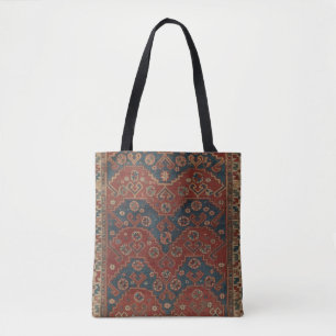 Vibrant Turkish Carpet Tote Bag