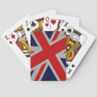 Vibrant Union Jack on Carbon Fibre Style Print