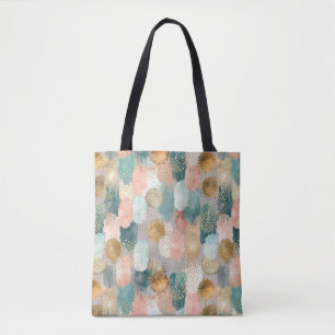 Vibrant Vertical Brushstroke Pattern (2) Tote Bag