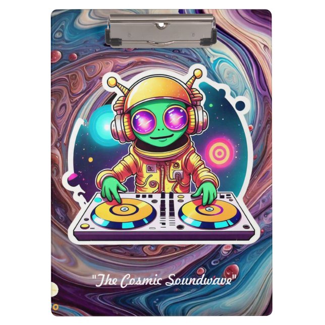 "Vibrant Vibe Voyage" Clipboard (Front)