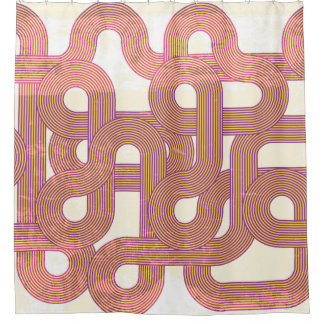 Vibrant Vintage: Abstract Colourful Lines