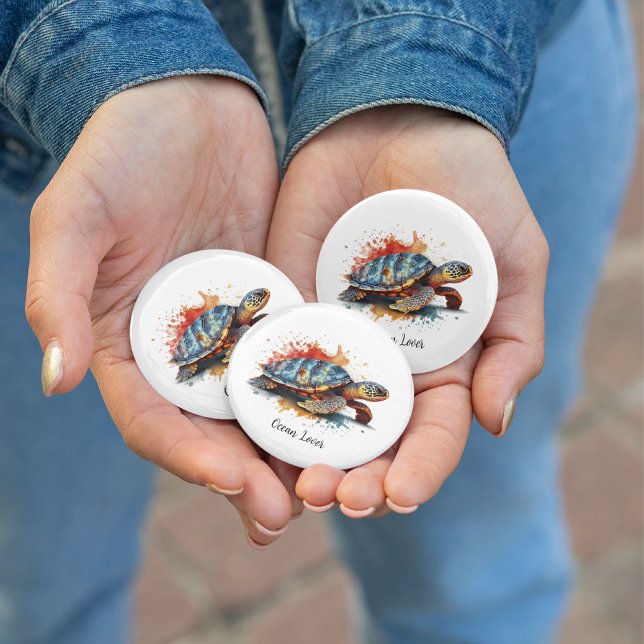 Vibrant Voyager, custom 1 Inch Round Button (Creator Uploaded)