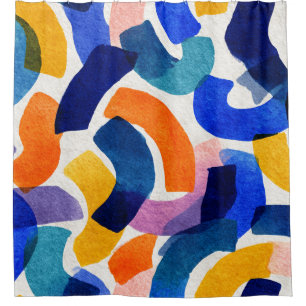 Vibrant Watercolor Abstract Modern Artistic