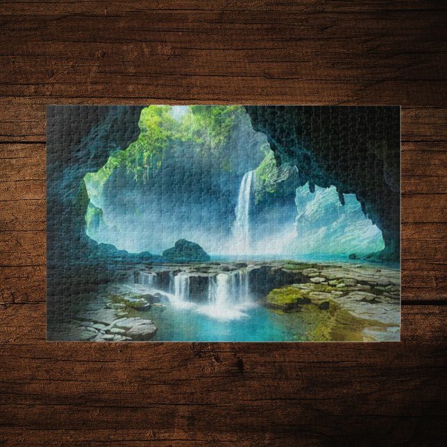 Vibrant Waterfall Puzzle (Creator Uploaded)