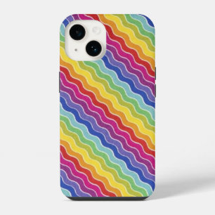 Vibrant Waves of Colour iPhone 14 Case