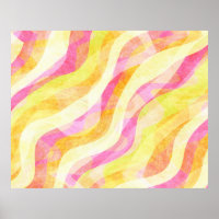 Vibrant Wavy Abstract Pattern