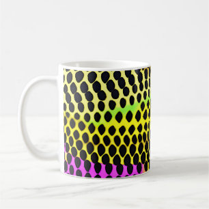 "Vibrant Wilderness" Colourful Abstract Print Coffee Mug