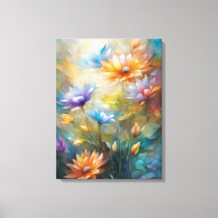 Vibrant Wildflower Bouquet Art Print