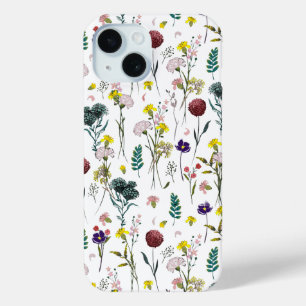 Vibrant Wildflower  iPhone 15 Case