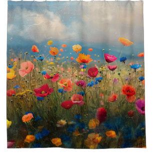 Vibrant Wildflower Impressionist