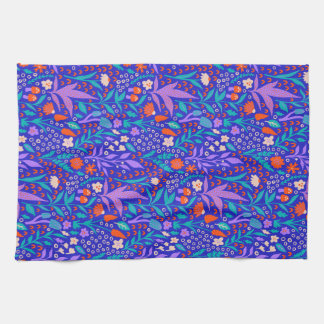 Vibrant Wildflowers Kitchen Towel