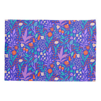 Vibrant Wildflowers Pillowcase
