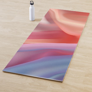 Vibrant yoga mat