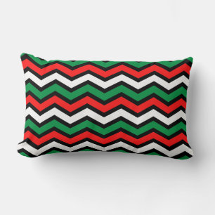 Vibrant Zigzag Pillow
