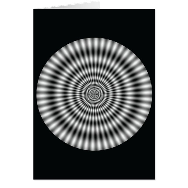 Vibrating Circle - Optical Illusion (Front)