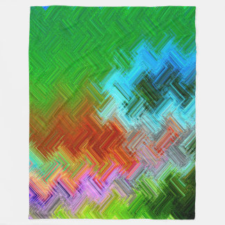 VIBRATING ELECTRONS FLEECE BLANKET