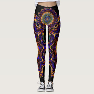 Vibrating Mandala Leggings