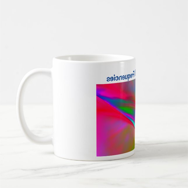 Vibrations and Frequencies Coffee Mug (Left)